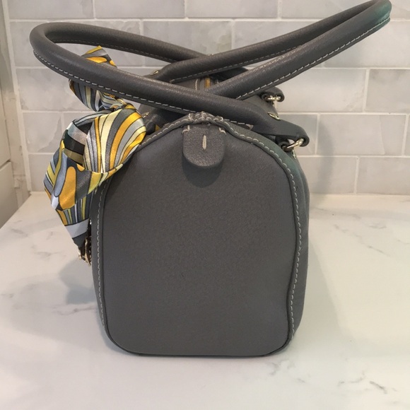 Kate Spade Grey Barrel Bag Vintage - Picture 5 of 15